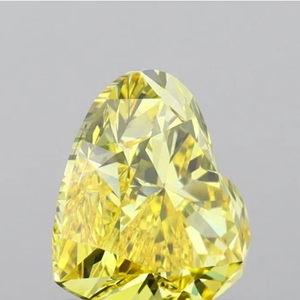 OEM al por mayor 1.5cts Premium en forma de corazón amarillo laboratorio cultivado diamantes excelente corte IGI certificado para colgante/Collar joyería - Product Image 3