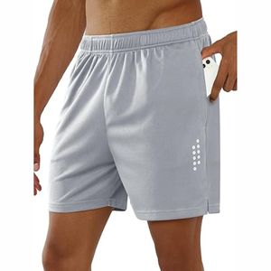 Short en toile respirant écologique et décontracté à taille moyenne pour hommes, motif solide, football, football, tennis, entraînement - Product Image 1