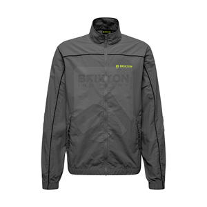 Veste coupe-vent personnalisée pour hommes, imperméable et légère, manteau d'hiver décontracté à fermeture éclair, col montant, usine OEM/ODM de vêtements d'extérieur - Product Image 1