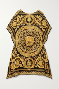 Meilleure vente Style de vie Fashion Wear taille libre imprimé court caftan pour vêtements de luxe pour les femmes Top Design été belle robe - Product Image 2