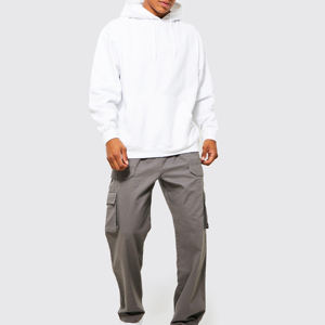 Pantalones de correr de lana de algodón 100% transpirables Unisex para hombre, logotipo personalizado, informales, cómodos, para todo el día, con cordón, colores personalizados - Product Image 6