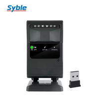 Lecteur de codes-barres sans fil de bureau 2D XB-868RB Syble, haute précision, numérisation automatique par induction
