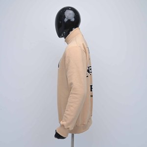 Pull en polaire à col montant mi-zippé pour homme, de haute qualité, décontracté, tendance, avec logo personnalisé brodé, coupe régulière, thermique, OEM 100% - Product Image 4