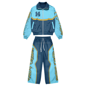 Nuevo conjunto deportivo cortavientos para hombre, informal, impermeable, de poliéster ligero, conjunto cortavientos para hombre - Product Image 3