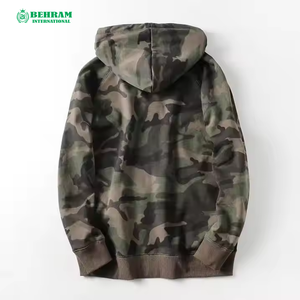 Sweat à capuche unisexe de qualité supérieure, coupe classique, avec fermeture éclair, logo personnalisé sur le devant, 100% coton molletonné/éponge française, séchage rapide, respirant - Product Image 2