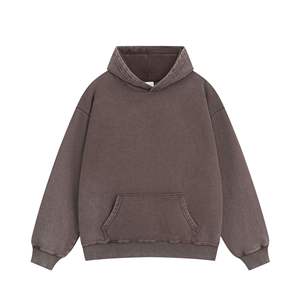 Fabricant de sweats à capuche vente en gros personnalisé 400 Gsm sweats à capuche surdimensionnés sweats à capuche délavés vintage à la cire - Product Image 5