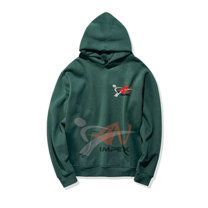 Sweat-shirt à capuche personnalisé de haute qualité pour homme, confortable, en molleton, avec impression de logo numérique - Product Image 3