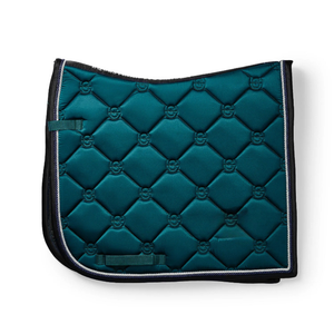 Tapis de selle Conception durable professionnelle pour le confort et la performance du cheval Tapis de selle anglais Tissu doux et respirant matelassé - Product Image 1