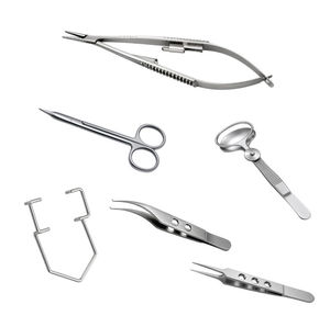 Kit d'instruments chirurgicaux ophtalmiques manuels en gros |   Instruments de chirurgie oculaire professionnels en acier inoxydable - Product Image 5