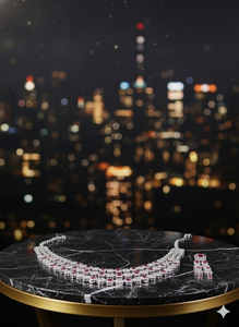 Conjunto de Joyería de Diseño AD para Mujer, Collar y Aretes de Novia, Estilo Étnico Indio, Regalo para Bodas y Fiestas - Product Image 2