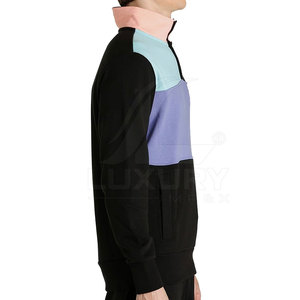 Les sweats demi-zip mélangent mode et fonction pour les sweats demi-zip de style urbain de tous les jours - Product Image 4