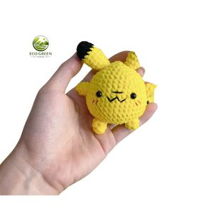 Llavero de pez koi de moda y adorable, amigurumi de ganchillo suave, colgante para bolso, llavero de pez carpa de brocado - Product Image 2