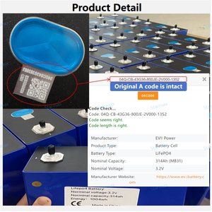 Starmax Lifepo4 314ah MB31, полная мощность, домашняя система хранения энергии, батарейный элемент, большой одиночный аккумулятор - Product Image 6