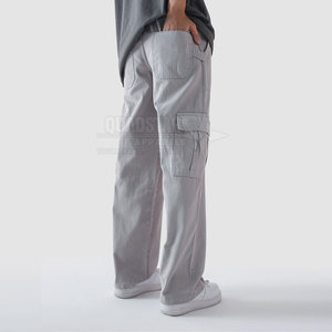 High Quality Custom Design <b>Men</b> Casual <b>Cargo</b> <b>Trousers</b> <b>Lightweight</b> 100% Cotton Eco-Friendly Breathable - Product Image 2
