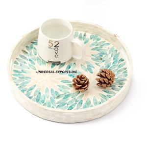 Plateau de service en bois nacré Plateau de chocolat fait main de qualité supérieure Classique Élégant Nouveau plateau de chocolat en bois - Product Image 6