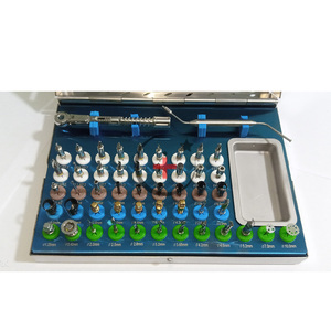 Kit de Implantes Cónicos Manuales de 50 Piezas, Herramientas de Precisión de Acero Inoxidable Grado A+, Garantía de 3 Años, Chun Tara Industries CE Dental - Product Image 2