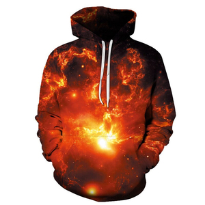 Venta al por mayor grueso cálido cortavientos de invierno para los hombres de color polar Sudadera con capucha con OEM Sublimated Hoodies - Product Image 6