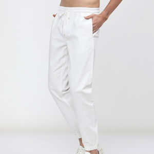 Pantalons de survêtement décontractés pour hommes, de la meilleure qualité du fabricant, légers, nouveau style, designs personnalisés à marque privée, coupe droite, taille mi-haute - Product Image 3