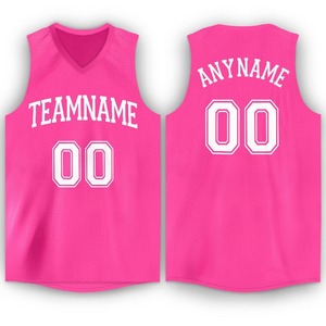 Tenue de basketball personnalisée : Maillot d'équipe sublimé, short d'entraînement robuste en mesh, ensemble de vêtements de sport vierge pour jeunes et adultes - Product Image 1
