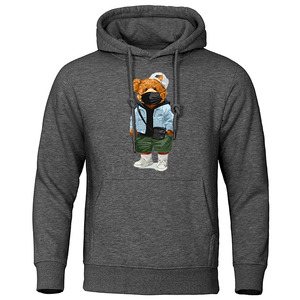 Sweat-shirt à capuche pour hommes, de haute qualité, unisexe, Streetwear, vente en gros, personnalisé, surdimensionné pour hommes - Product Image 4