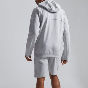 Casual Lounge Wear Hoodie and Shorts Outfit for Men Comfortable Hoodie with Shorts <b>Set</b> for Men - Product Image 3