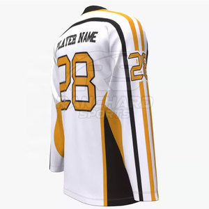 Fabricante de Ropa Deportiva, Jersey de Hockey sobre Hielo, Uniforme Deportivo de Hockey sobre Hielo, Jersey de Hockey sobre Hielo Transpirable de Manga Larga - Product Image 3