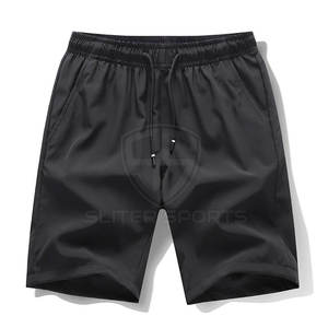 Pantalones Cortos Cargo Personalizados para Hombre, Estilo Urbano, Color Sólido, Lona Transpirable, Directamente de Pakistán - Product Image 1
