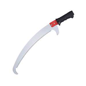 Sierra de mano de jardín de acero al carbono SK5 de 17 pulgadas Sierra de poda con gancho - Product Image 1