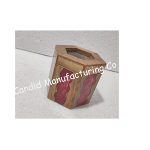 Quemador de incienso Mabkhara con incrustaciones de madre disponible y juego de bandejas Bakhoor, bandeja para servir Madkhan para uso religioso - Product Image 3