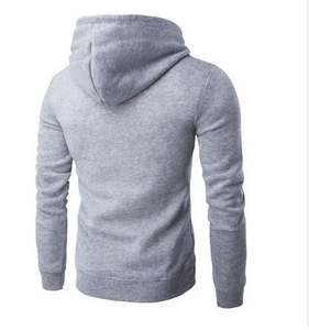Sudadera con Capucha Personalizada para Hombre, 100% Algodón Grueso, con Cierre, de Secado Rápido, Estilo Urbano - Product Image 3