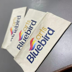 Sacs et étuis à cosmétiques en toile à la mode avec fermeture à glissière Pochette à motif de lettres - Product Image 1