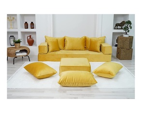 Asientos de suelo árabe Sofá de suelo árabe Piso de asiento Árabe | 12 piezas, 28 bailes con cojín de esponja espesor 20cm - Product Image 1