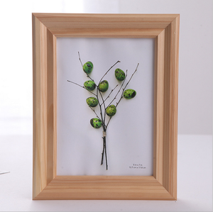 Cadre photo en bois de qualité supérieure pour l'affichage de photos de mariage, décoration intérieure - Product Image 2