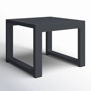 Baltic End ou Benton Table d'extérieur en aluminium Table d'appoint de patio moderne Meubles de jardin résistants aux intempéries Table d'appoint carrée - Product Image 3