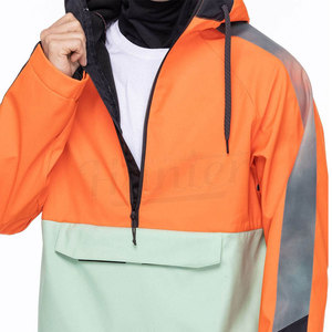 Vente en gros pas cher Veste d'extérieur coupe-vent pour hommes Veste softshell imperméable personnalisée pour vélo - Product Image 6