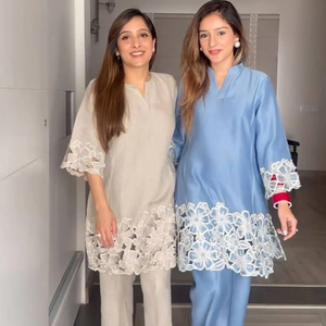Conjuntos de Diseñador con Bordado para Fiesta - Ropa Casual de Mujer para Todas las Temporadas - Product Image 1