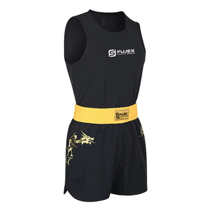 ชุดชกมวยกางเกงขาสั้นและเสื้อกั๊กออกแบบได้ตามต้องการ - Product Image 2
