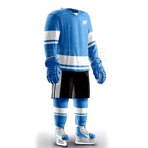 Uniforme de Hockey sobre Hielo Deportivo Cómodo con Tela de Poliéster Transpirable y Elástica para Entrenamientos - Product Image 3