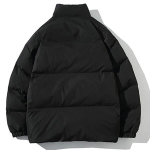 Veste matelassée respirante et légère à capuche rembourrée résistante à la mode pour hommes, grande taille et à bulles pour l'hiver - Product Image 2