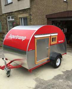 Caravanas Pequeñas, Remolque Tipo Lágrima para 2 Personas, Camping - Product Image 1