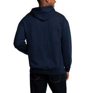 Sudaderas con capucha para hombre, jerséis con logotipo personalizado y serigrafiado, sudadera básica para correr, sudaderas con capucha recortadas de talla grande para hombre - Product Image 2