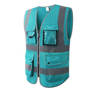 Chaleco de ropa de seguridad de Venta caliente al por mayor Chaleco de seguridad de talla grande Chaleco de seguridad de gran tamaño de color sólido - Product Image 3