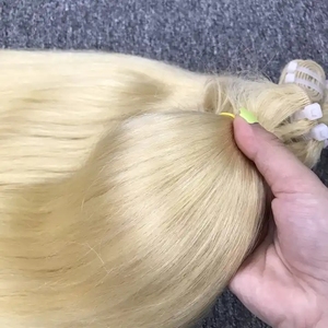 Vente en gros Premium brut Vietnam naturel droite extensions de cheveux humains trame pour la fabrication de perruque - Product Image 5
