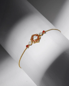 Handcrafted Sacral Chakra <b>Healing</b> Crystal <b>Bracelet</b> for Creativity Passion Emotional Balance and Positive Energy Alignment - Product Image 4
