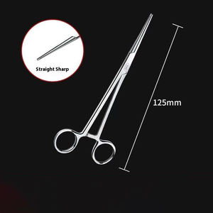 คีมหนีบทำจากสเตนเลสสีดำขนาด5.5นิ้วคีมสำหรับเจาะ - Product Image 5