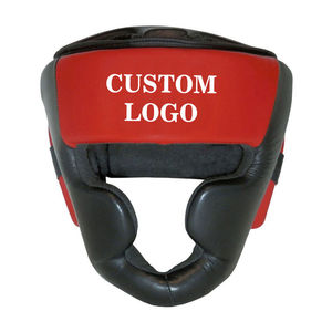 Casco de Boxeo de Cuero Ligero de Alta Calidad al por Mayor 2026, el Mejor Diseño, Protector de Cabeza Transpirable para Deportes de Competición - Product Image 1