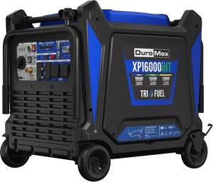 Nuevo Generador Inverter Digital Portátil de Combustible Dual DuroMax XP16000iH de 16,000 Vatios - Gas y Propano con Arranque Eléctrico Remoto - Product Image 4