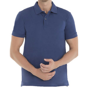 Vente chaude pour hommes pour T-shirts polo Design de golf parfaitement coupé sur toile solide Prix basé sur la demande du client - Product Image 3
