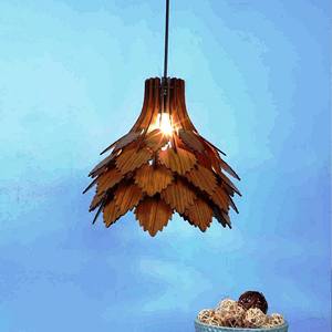 Lampes de table artisanales en bois-Décoration intérieure Ramadan Cadeau Design moderne personnalisable - Product Image 5