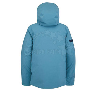 เสื้อแจ็คเก็ตสกีมีฮู้ด สวมใส่ง่าย สไตล์ฤดูหนาว เนื้อผ้านุ่ม สบาย ระบายอากาศได้ดี เป็นมิตรกับสิ่งแวดล้อม มีโลโก้ด้านหน้า เหมาะสำหรับทุกเพศ ใช้สำหรับกิจกรรมกลางแจ้งในหิมะ - Product Image 2